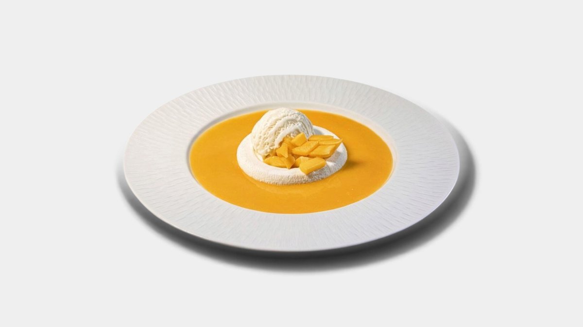 Coconut Lime & Mango Mousse