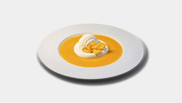 Coconut Lime & Mango Mousse